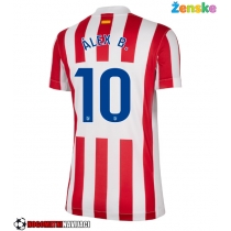 Ženske Nogometnih dresov Atletico Madrid Alex Baena #10 Domači 2025-26 Kratki rokavi